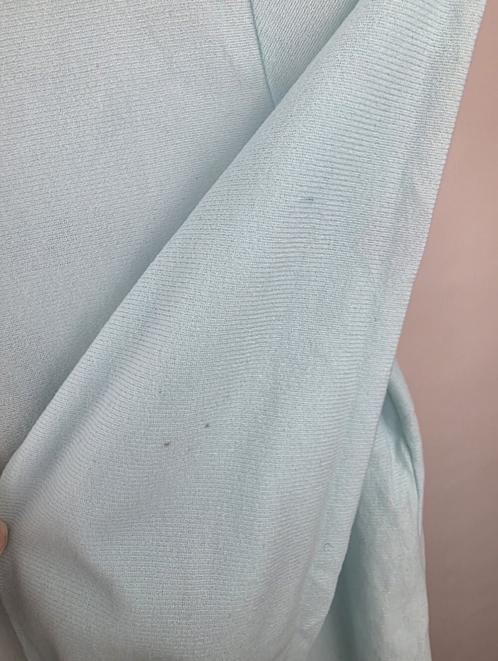 Disney Pocahontas Vintage 90's Kids Light Blue Long Sleeve Sleepwear Nightgown L - Picture 9 of 11